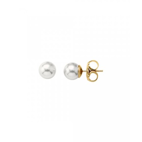 Brincos Mulher Majorica Lyra 7 mm  00323.01.1.000.701.1