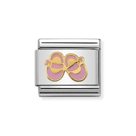 NOMINATION CHARM LINK SAPATOS ROSA 030242/37