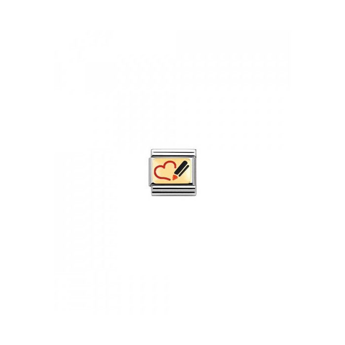 NOMINATION CHARM LINK CLASSIC CORAÇÃO