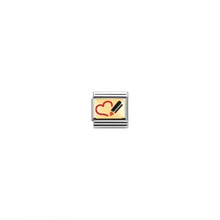 NOMINATION CHARM LINK CLASSIC CORAÇÃO