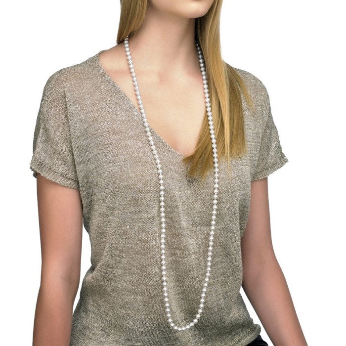 COLAR, MAJORICA, FANCY, PRATA 925, 0,53GR