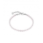 Pulseira Majorica 16/19cm banho ródio, p