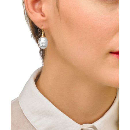 BRINCOS, MAJORICA, BARROCO, PRATA 925, 1,12 YG