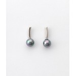 BRINCOS, MAJORICA, ESPIGA, 8MM, PRATA 925, 1,71GR