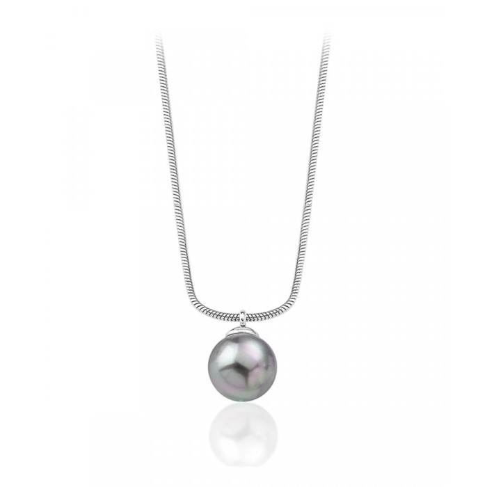 COLAR, MAJORICA, NUADA, 10MM, PRATA 925, 6,21GR