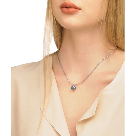 COLAR, MAJORICA, NUADA, 10MM, PRATA 925, 6,21GR