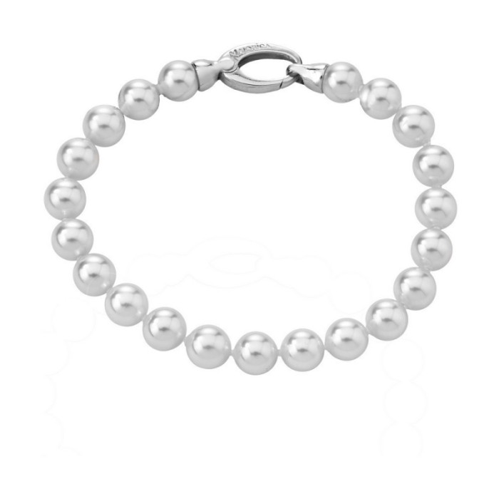 PULSEIRA, MAJORICA, CLÁSSICO, PRATA 925, 2,61GR