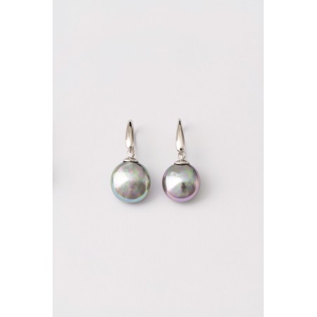 BRINCOS, MAJORICA, LYRA, 12MM, PRATA 925, 1,53GR