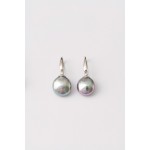 BRINCOS, MAJORICA, LYRA, 12MM, PRATA 925, 1,53GR