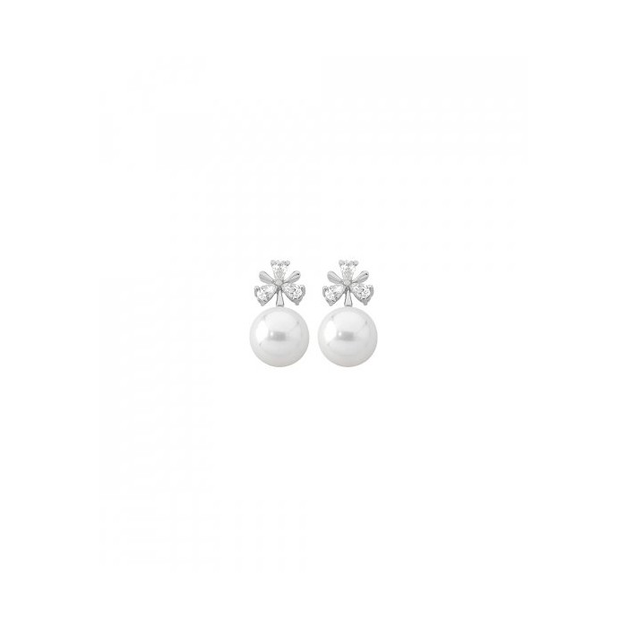 BRINCOS, MAJORICA, VENUS, 12MM, PRATA 925, 4,49GR