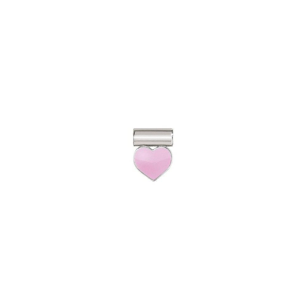 PENDENTE NOMINATION SEIMIA SYMBOLS ROSE HEART 147118/001