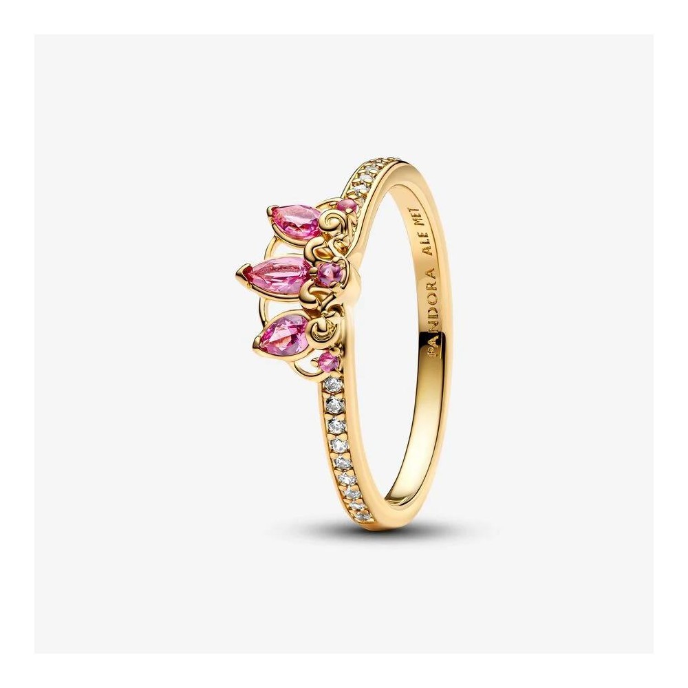 Anel Pandora Disney Princess Rapunzel Tiara 163651C01