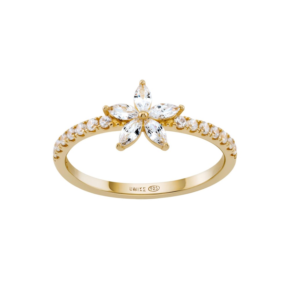 Unike Anel Matchy Navete Flower UK.AN.1204.0582