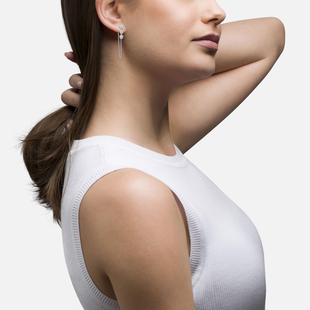 Unike Brincos Matchy Flowers & Chain UK.BR.1205.0027