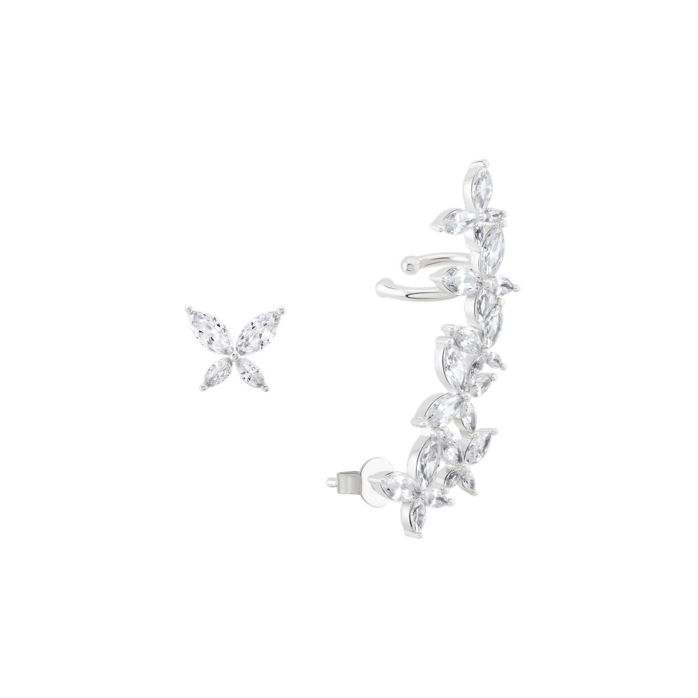 Brincos Unike Party Butterfly Silver UK.BR.1205.0047