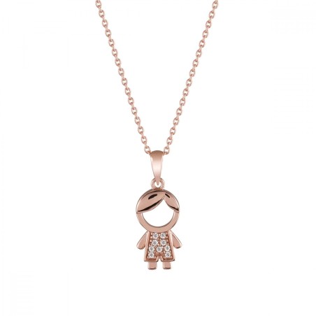 COLAR UNIKE MEANINGFUL ROSE BOY