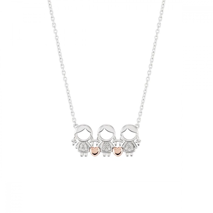 COLAR UNIKE TRIPLE GIRL UK.CL.1110.0010