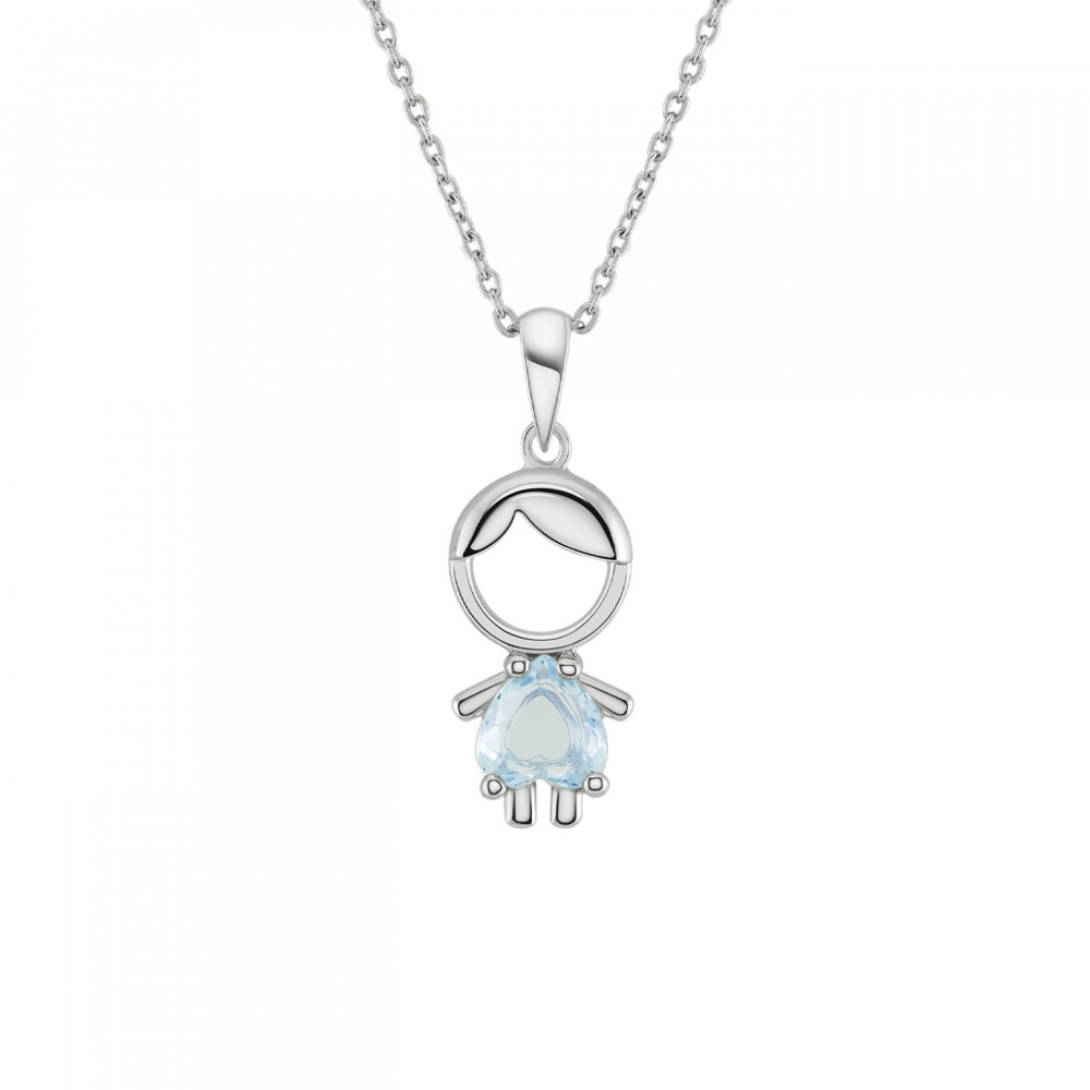 COLAR UNIKE MOM BOY BLUE UK.CL.1110.0023