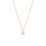 Colar Unike Classy Solitaire Gold UK.CL.1204.0258