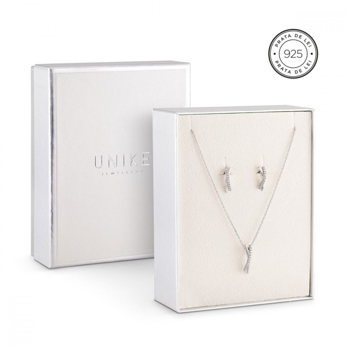 PACK UNIKE CLASSY & CHIC SHINNY SILVER