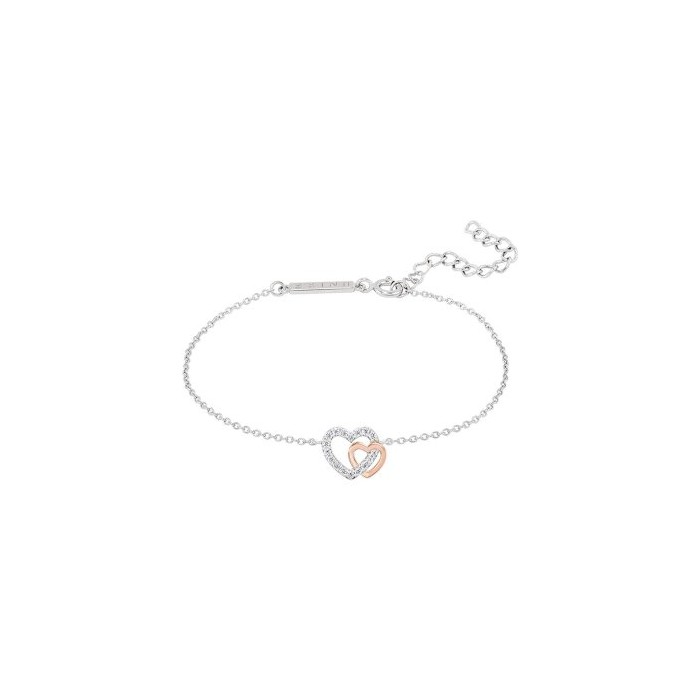 Pulseira Unike Jewellery Classy Two Hearts UK.PU.1204.0056