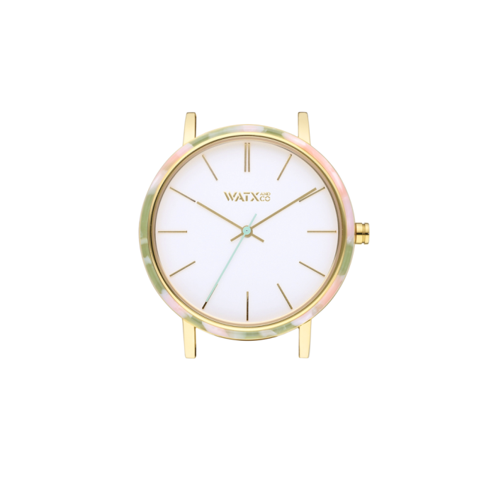 Analogic Marble / Green&Pink / 38mm