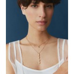 MINI pendente gota bronze banho 18Kt X4733738