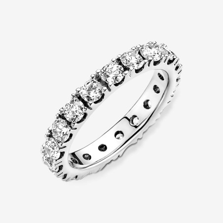 Pandora Anel Sparkling Row Eternity 190050C01  