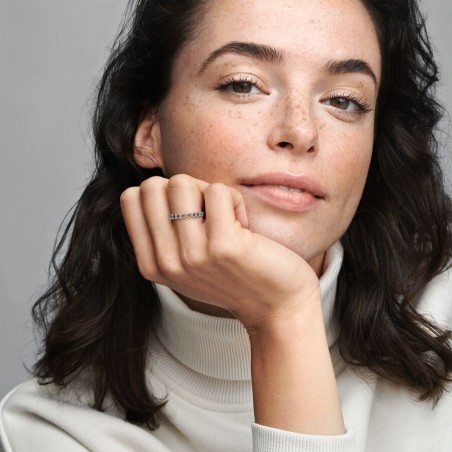 Pandora Anel Arco de Corações 190980