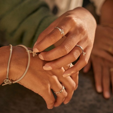 Pandora Anel Two Sparkling Hearts 191023CZ