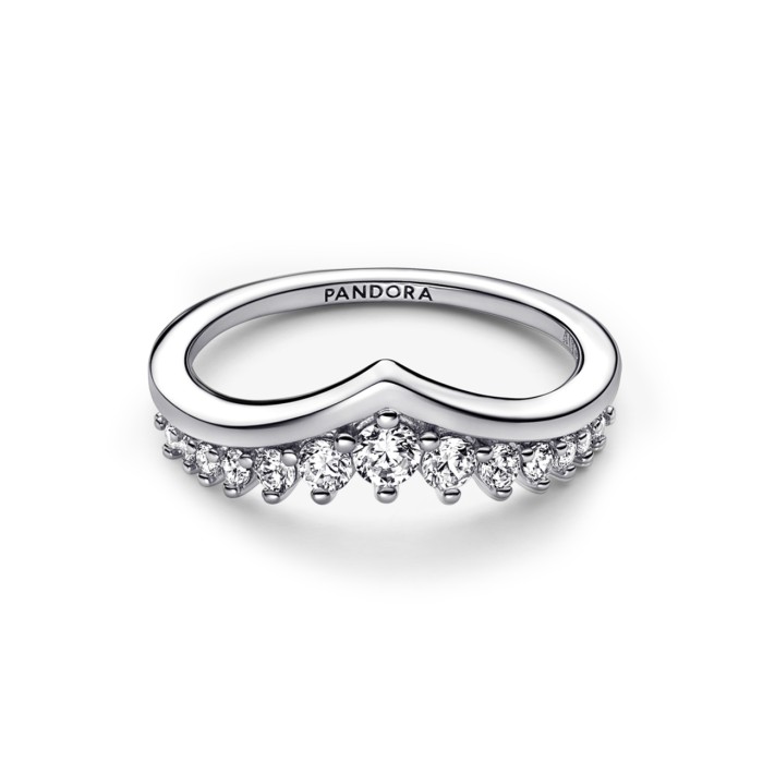 Anel Pandora  Timeless Wish Floating Pavé Joia prata 192320C01