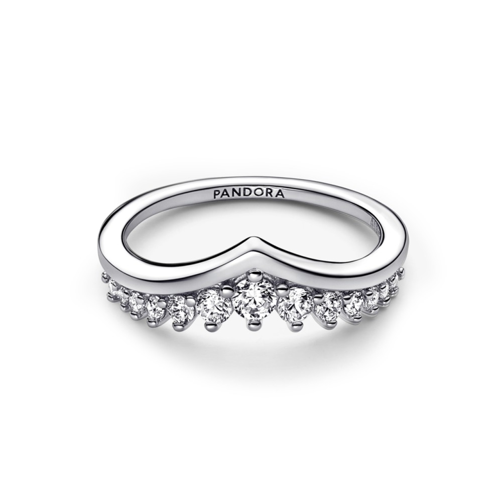 Anel Pandora  Timeless Wish Floating Pavé Joia prata 192320C01