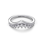 Anel Pandora  Timeless Wish Floating Pavé Joia prata 192320C01