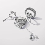 Anel Pandora Rosa em Flor 193215C01-56