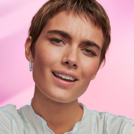 Pandora ME Brinco Individual Elo Pavé Longo 292796C01