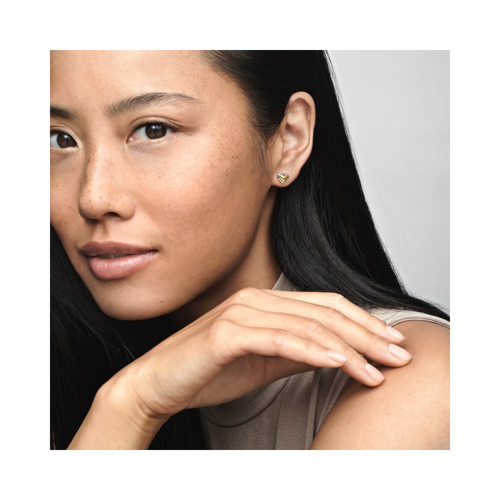 Pandora Domed Golden Heart 299389C00