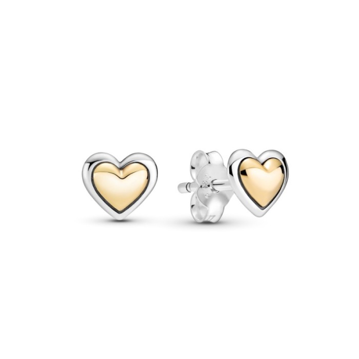 Pandora Domed Golden Heart 299389C00