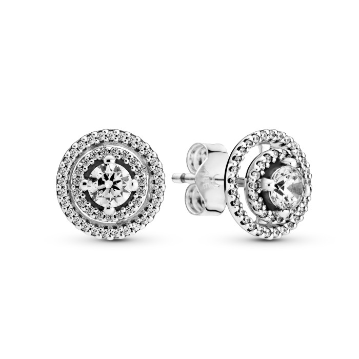 Brincos Sparkling Double Halo 299411c01