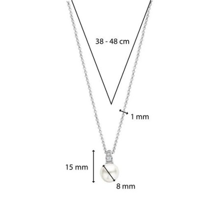 Colar TI SENTO 34038PW