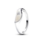 Anel Pandora ME Signet esmaltado e estrela 193325c01