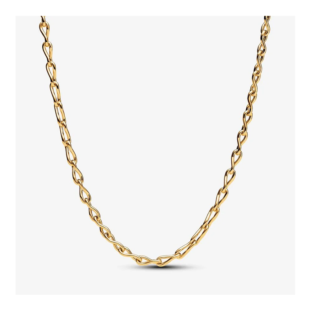 Colar Corrente Infinito revestido a ouro 14k 363052C00-50