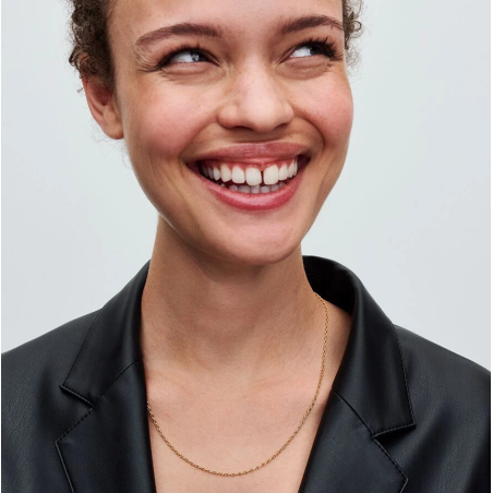 Colar Corrente Infinito revestido a ouro 14k 363052C00-50