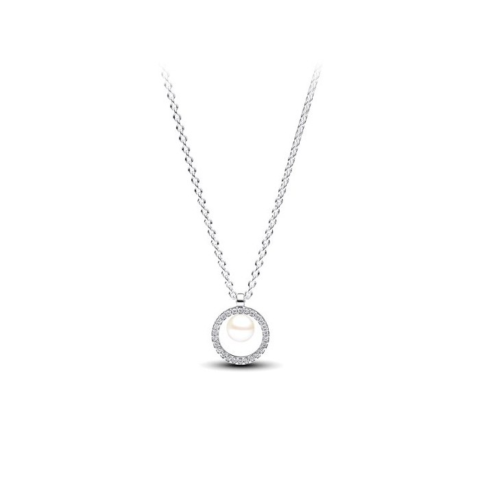 Colar Pearl & Pavé halo 393165C01