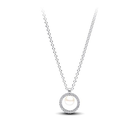 Colar Pearl & Pavé halo 393165C01