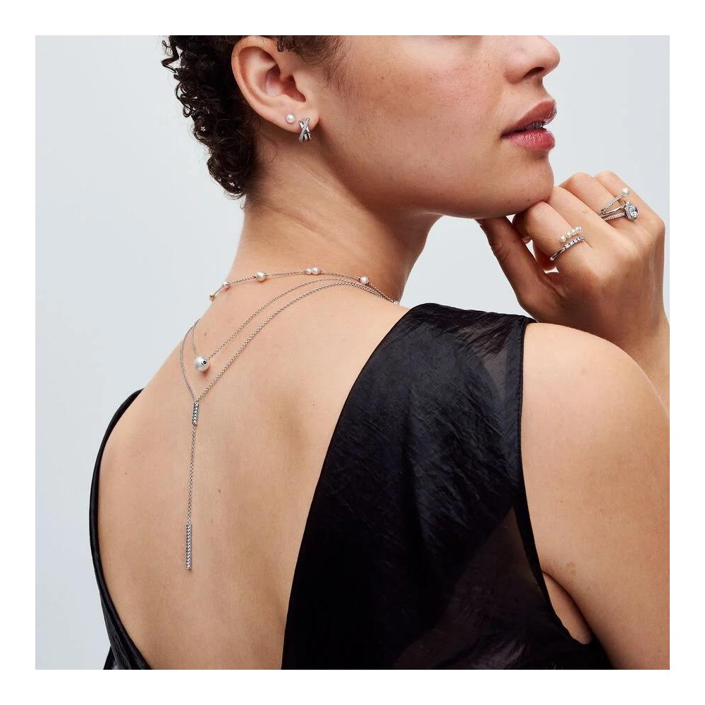 Colar Pandora Treated Freshwater Cultured Pearl 393167C01-45