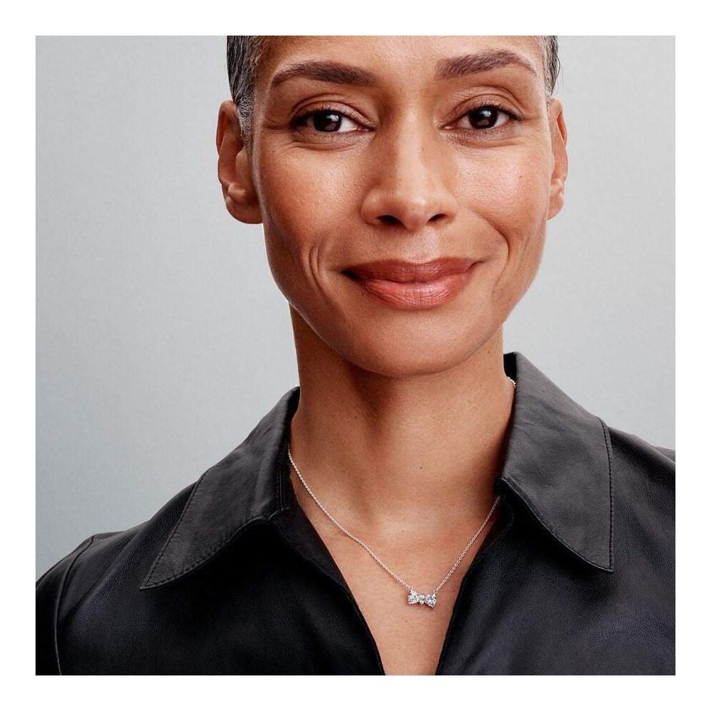 Colar Pandora Laço Brilhante 393509C01-45