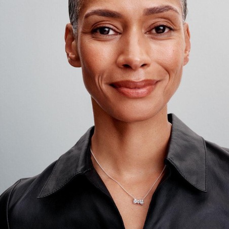 Colar Pandora Laço Brilhante 393509C01-45