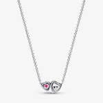 Colar Pandora Sparkling Halo Hearts 393632C01-45