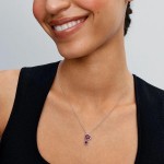 Colar Pandora Sparkling Halo Hearts 393658C01-60