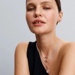 Colar Pandora Arrow and Murano Glass Heart 393669C01-50